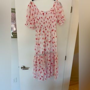 LoveShackFancy Floral Dress